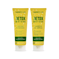 Шампунь + маска Happy Hair Detox Matcha комплект 250/250 мл